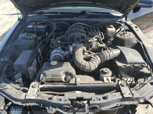2008 Ford Mustang Deluxe with VIN 1ZVHT84N385113015, listed as a Copart auction lot 56558495 with 120,085 mi miles and Salvage title. Bid and sale history available at DreamBid. Image 11.