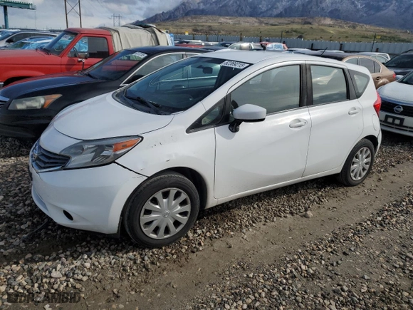 2016 Nissan Versa Note S with VIN 3N1CE2CP7GL390338, listed as a Copart auction lot 52369215 with 145,842 mi miles and Clean Title. Bid and sale history available at carsss.com. Image 1.