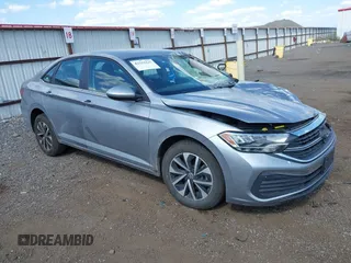 2024 Volkswagen Jetta S with VIN 3VW5M7BU4RM030919, listed as a IAAI auction lot 42552225 with 39,504 mi miles and . Bid and sale history available at DreamBid. Image 1.