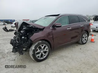 2017 Kia Sorento SXL z VIN 5XYPK4A51HG314269, wystawiony jako Copart lot #42186945 z przebiegiem Nie podano mil oraz Szkoda całkowita • Salvage title. Historia ofert i sprzedaży dostępna na DreamBid. Obrazek 1.