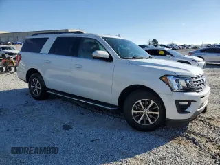 2021 Ford Expedition Max XLT with VIN 1FMJK1HT0MEA05206, listed as a Copart auction lot 46074705 with 81,745 mi miles and Salvage title. Bid and sale history available at DreamBid. Image 4.