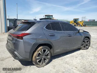 2020 Lexus UX with VIN JTHP9JBH4L2025519, listed as a Copart auction lot 49839815 with 0 mi miles and Salvage Title. Bid and sale history available at carsss.com. Image 3.