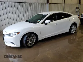 2016 Mazda Mazda6 i Touring with VIN JM1GJ1V55G1469305, listed as a Copart auction lot 47861475 with 111,861 mi miles and Salvage Title. Bid and sale history available at carsss.com. Image 1.