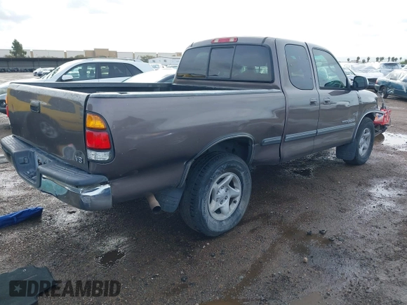 2001 Toyota Tundra SR5 with VIN 5TBRT34111S193107, listed as a IAAI auction lot 41805425 with 148,622 mi miles and . Bid and sale history available at DreamBid. Image 4.