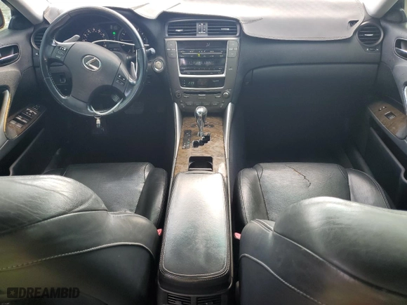 2010 Lexus IS 250 with VIN JTHBF5C29A5108198, listed as a Copart auction lot 44538105 with 195,214 mi miles and Salvage Title. Bid and sale history available at carsss.com. Image 8.