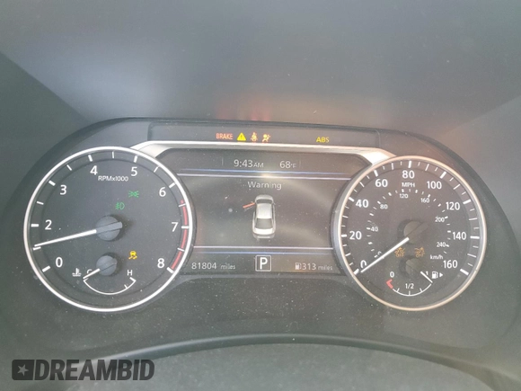2020 Nissan Sentra SR z VIN 3N1AB8DV8LY271212, wystawiony jako Copart lot #53478705 z przebiegiem 81 804 mil mil oraz Szkoda całkowita • Salvage title. Historia ofert i sprzedaży dostępna na DreamBid. Obrazek 9.