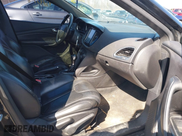 2013 Dodge Dart Limited with VIN 1C3CDFCA5DD340076, listed as a IAAI auction lot 41907098 with 194,527 mi miles. Bid and sale history available at carsss.com. Image 5.