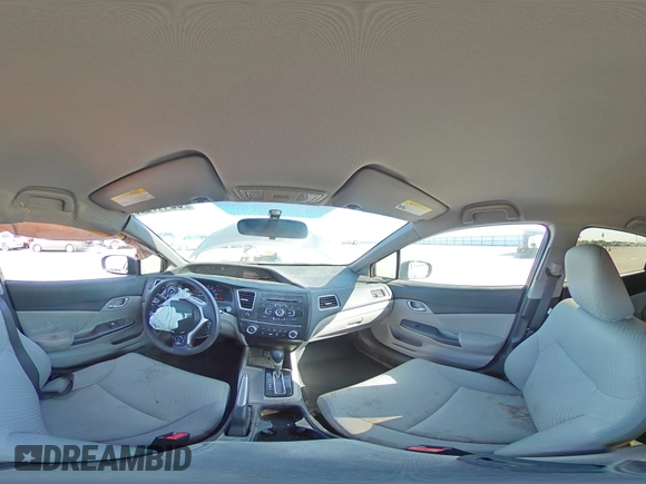 2015 Honda Civic Sedan LX with VIN 19XFB2F55FE262213, listed as a Copart auction lot 52417925 with 154,763 mi miles and Salvage Title. Bid and sale history available at carsss.com. Image 12.