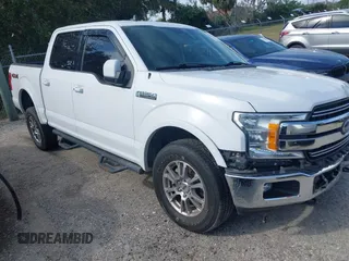 2019 Ford F-150 XL with VIN 1FTEW1E5XKKD48460, listed as a IAAI auction lot 41434707 with 98,431 mi miles. Bid and sale history available at carsss.com. Image 1.