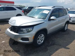 2016 Volkswagen Tiguan R-Line with VIN WVGAV7AX7GW557260, listed as a IAAI auction lot 42569691 with 96,019 mi miles and . Bid and sale history available at DreamBid. Image 2.
