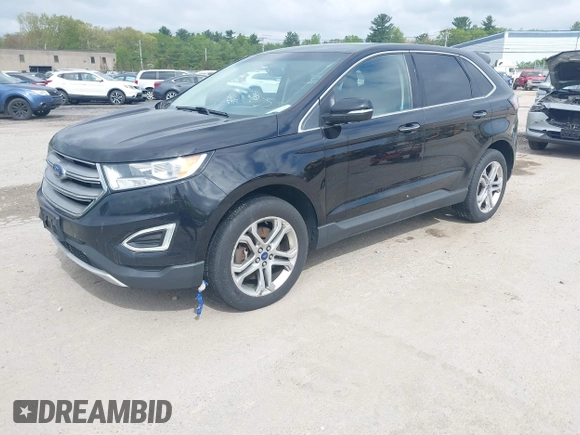 2017 Ford Edge Titanium z VIN 2FMPK4K97HBB82314, wystawiony jako IAAI lot #42295212 z przebiegiem 191 524 mil mil oraz . Historia ofert i sprzedaży dostępna na DreamBid. Obrazek 2.