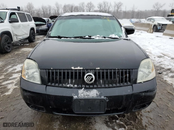 2007 Mercury Montego Premier with VIN 1MEHM43137G610882, listed as a Copart auction lot 45002485 with 197,166 mi miles and Salvage Title. Bid and sale history available at carsss.com. Image 5.
