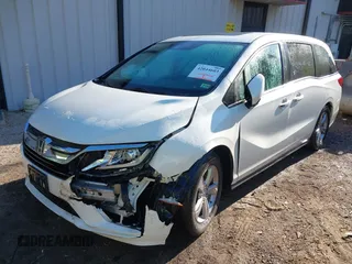 2019 Honda Odyssey EX-L with VIN 5FNRL6H74KB015835, listed as a IAAI auction lot 42044603 with 109,740 mi miles. Bid and sale history available at carsss.com. Image 17.