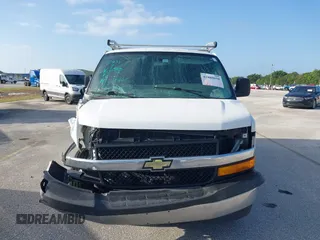 2019 Chevrolet Express Cargo Van with VIN 1GCWGAFG5K1254736, listed as a IAAI auction lot 41880050 with 136,132 mi miles. Bid and sale history available at carsss.com. Image 13.