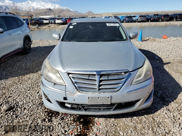 2012 Hyundai Genesis 5.0L R-Spec with VIN KMHGC4DH8CU162139, listed as a Copart auction lot 46874895 with 147,749 mi miles and Clean Title. Bid and sale history available at carsss.com. Image 5.