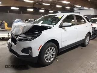 2024 Chevrolet Equinox LT with VIN 3GNAXUEG3RL261367, listed as a IAAI auction lot 42118262 with 16,535 mi miles and . Bid and sale history available at DreamBid. Image 2.