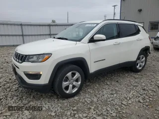 2019 Jeep Compass Latitude z VIN 3C4NJDBB5KT595474, wystawiony jako Copart lot #57227675 z przebiegiem 82 508 mil mil oraz Nie do naprawy • Non repairable. Historia ofert i sprzedaży dostępna na DreamBid. Obrazek 1.