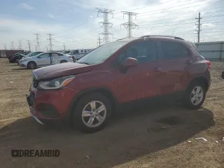 2022 Chevrolet Trax LT z VIN KL7CJLSM1NB546360, wystawiony jako Copart lot #53003095 z przebiegiem 32 321 mil mil oraz Szkoda całkowita • Salvage title. Historia ofert i sprzedaży dostępna na DreamBid. Obrazek 1.