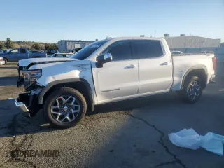 2023 GMC Sierra 1500 SLT с VIN 3GTUUDED0PG146817, выставлен на аукционе Copart как лот 44215055 с пробегом 22 743 миль миль и Списание • Salvage title. История ставок и продаж доступна на DreamBid. Изображение 1.