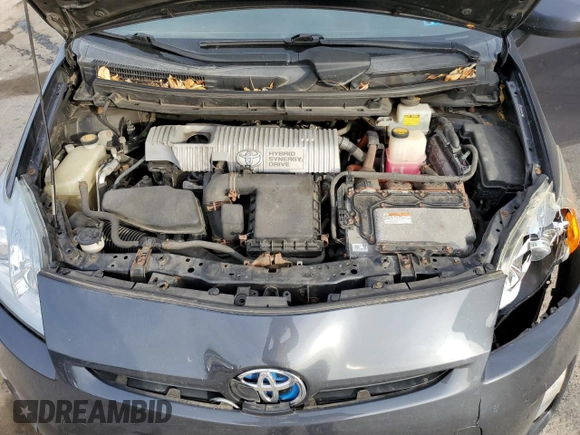2011 Toyota Prius I with VIN JTDKN3DU5B0279473, listed as a Copart auction lot 78522334 with 261,478 mi miles and Salvage Title. Bid and sale history available at DreamBid. Image 11.