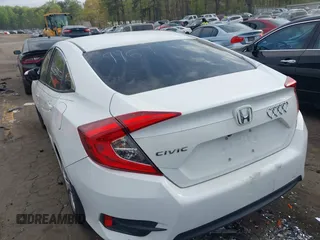 2017 Honda Civic Sedan LX with VIN 19XFC2F54HE039967, listed as a IAAI auction lot 41951897 with 106,660 mi miles. Bid and sale history available at carsss.com. Image 3.