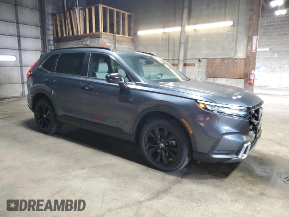 2023 Honda CR-V Sport Touring with VIN 5J6RS6H93PL012363, listed as a Copart auction lot 54665365 with 15,003 mi miles and Salvage Title. Bid and sale history available at DreamBid. Image 4.