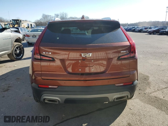 2021 Cadillac XT4 FWD Premium Luxury with VIN 1GYFZCR45MF080514, listed as a Copart auction lot 44666043 with 4,339 mi miles. Bid and sale history available at carsss.com. Image 6.