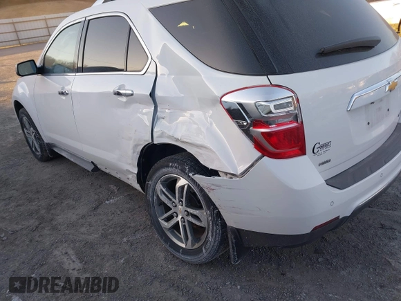 2016 Chevrolet Equinox LTZ with VIN 2GNFLGEK7G6299922, listed as a IAAI auction lot 41316533 with 89,938 mi miles. Bid and sale history available at carsss.com. Image 6.