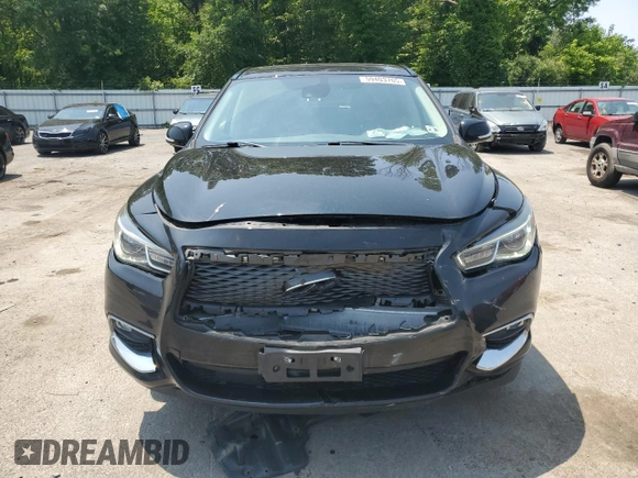 2020 Infiniti QX60 Pure with VIN 5N1DL0MM7LC518210, listed as a Copart auction lot 59403765 with 55,171 mi miles and Salvage title. Bid and sale history available at DreamBid. Image 5.