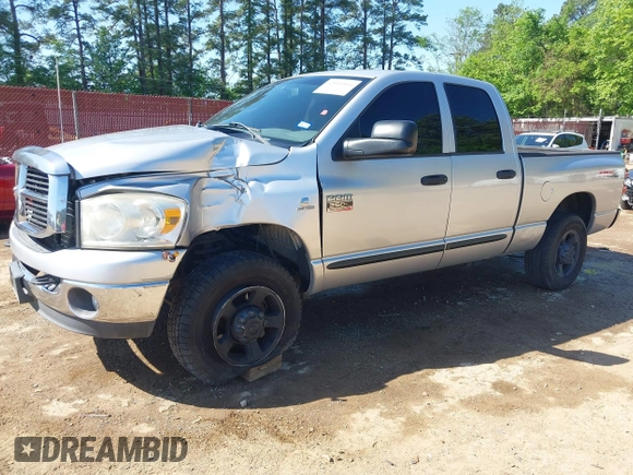 2007 Dodge 2500 SLT with VIN 1D7KS28A07J618148, listed as a IAAI auction lot 42011851 with 135,549 mi miles and . Bid and sale history available at DreamBid. Image 19.