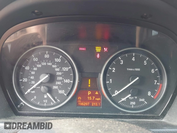 2009 BMW 3 Series 335i xDrive with VIN WBAPL33599A406944, listed as a IAAI auction lot 42426277 with 196,297 mi miles and . Bid and sale history available at DreamBid. Image 7.