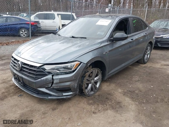 2019 Volkswagen Jetta S with VIN 3VWCB7BU1KM226089, listed as a IAAI auction lot 41637907 with 56,762 mi miles. Bid and sale history available at carsss.com. Image 2.