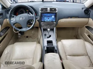 2006 Lexus IS 250 z VIN JTHBK262665013563, wystawiony jako Copart lot #54230975 z przebiegiem 220 480 mil mil oraz Szkody całkowita. Historia ofert i sprzedaży dostępna na DreamBid. Obrazek 8.