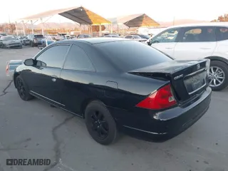 2003 Honda Civic EX with VIN 1HGEM22923L024953, listed as a IAAI auction lot 41332515 with 258,624 mi miles. Bid and sale history available at carsss.com. Image 3.