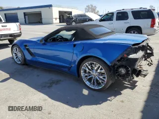 2015 Chevrolet Corvette Z06 3LZ z VIN 1G1YU3D63F5606405, wystawiony jako Copart lot #47130505 z przebiegiem 34 951 mil mil oraz Szkoda całkowita • Salvage title. Historia ofert i sprzedaży dostępna na DreamBid. Obrazek 2.