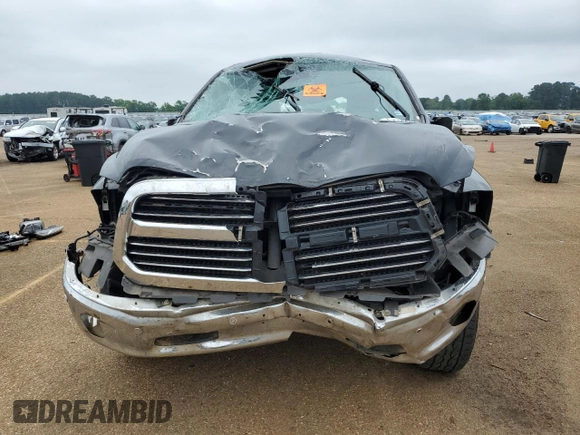 2018 Ram 1500 Big Horn with VIN 1C6RR7GG8JS310712, listed as a Copart auction lot 54165265 with 129,619 mi miles and Salvage title. Bid and sale history available at DreamBid. Image 5.
