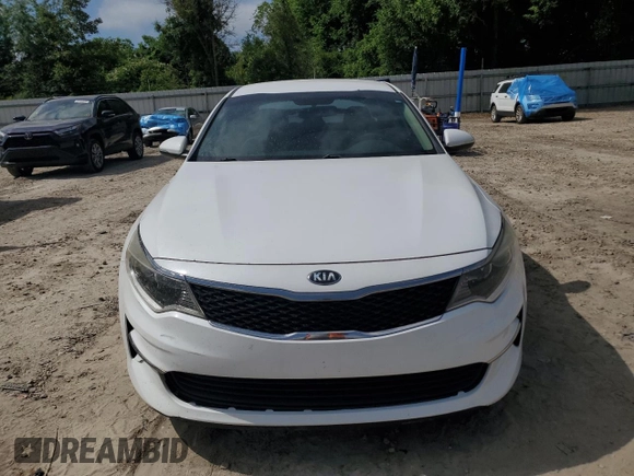 2016 Kia Optima LX with VIN 5XXGT4L36GG057136, listed as a Copart auction lot 56056965 with 118,478 mi miles and Salvage title. Bid and sale history available at DreamBid. Image 5.