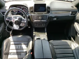 2017 Mercedes-Benz GLS 63 AMG with VIN 4JGDF7FE5HA747770, listed as a Copart auction lot 65888883 with 50,889 mi miles and Salvage Title. Bid and sale history available at DreamBid. Image 8.