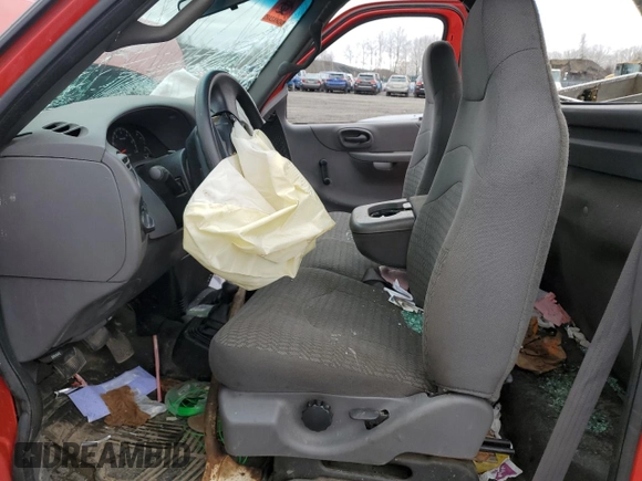 2000 Ford F-150 XL with VIN 1FTZF1825YNC04695, listed as a Copart auction lot 48895525 with Not provided miles and Salvage title. Bid and sale history available at DreamBid. Image 7.
