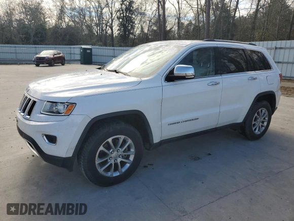 2014 Jeep Grand Cherokee Limited with VIN 1C4RJEBG4EC133930, listed as a Copart auction lot 46595135 with 146,452 mi miles and Salvage Title. Bid and sale history available at DreamBid. Image 1.