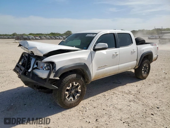 2021 Toyota Tacoma SR с VIN 5TFCZ5AN7MX268938, выставлен на аукционе Copart как лот 61241295 с пробегом 61 747 миль миль и Списание • Salvage title. История ставок и продаж доступна на DreamBid. Изображение 1.