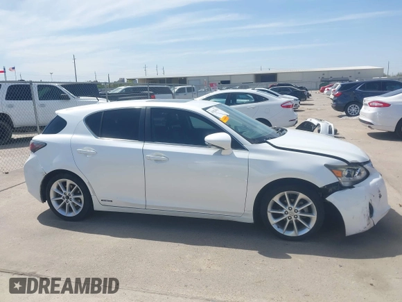 2012 Lexus CT CT 200h with VIN JTHKD5BH6C2094938, listed as a IAAI auction lot 41823429 with 164,485 mi miles and . Bid and sale history available at carsss.com. Image 13.