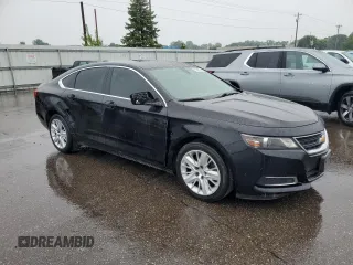 2015 Chevrolet Impala LS with VIN 2G11X5SL4F9163519, listed as a Copart auction lot 58365725 with 133,471 mi miles and Salvage title. Bid and sale history available at DreamBid. Image 4.