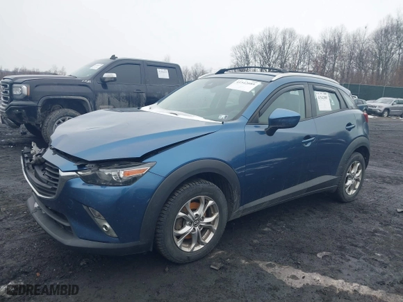 2018 Mazda CX-3 Sport with VIN JM1DKFB74J0320352, listed as a IAAI auction lot 41542089 with 111,017 mi miles. Bid and sale history available at carsss.com. Image 17.