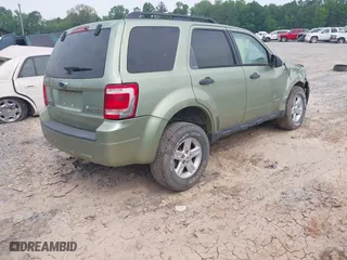2008 Ford Escape Hybrid with VIN 1FMCU49HX8KE28560, listed as a IAAI auction lot 42103775 with 1 mi miles. Bid and sale history available at carsss.com. Image 4.