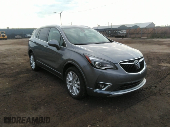 2019 Buick Envision Premium with VIN LRBFX3SX6KD008390, listed as a IAAI auction lot 40948209 with 16,545 mi miles and . Bid and sale history available at carsss.com. Image 1.