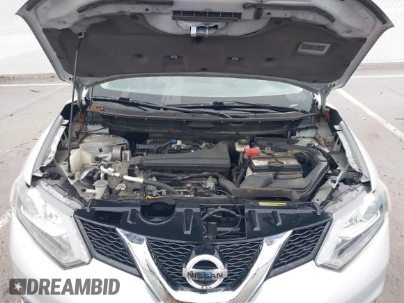 2015 Nissan Rogue SL with VIN 5N1AT2MV4FC898201, listed as a IAAI auction lot 41953663 with Not Provided miles. Bid and sale history available at carsss.com. Image 10.