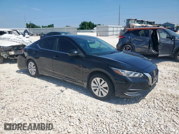 2020 Nissan Sentra S z VIN 3N1AB8BV4LY227713, wystawiony jako Copart lot #57576805 z przebiegiem 78 669 mil mil oraz Szkoda całkowita • Salvage title. Historia ofert i sprzedaży dostępna na DreamBid. Obrazek 4.
