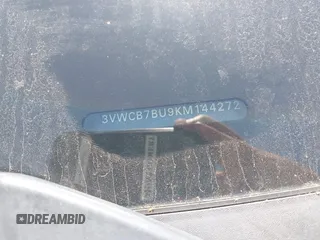 2019 Volkswagen Jetta S z VIN 3VWCB7BU9KM144272, wystawiony jako IAAI lot #41997518 z przebiegiem 91 950 mil mil oraz . Historia ofert i sprzedaży dostępna na DreamBid. Obrazek 9.