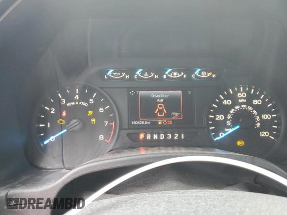 2017 Ford F-150 XL с VIN 1FTEX1C8XHKE06585, выставлен на аукционе Copart как лот 48120145 с пробегом 180 428 миль миль и Списание • Salvage title. История ставок и продаж доступна на DreamBid. Изображение 9.